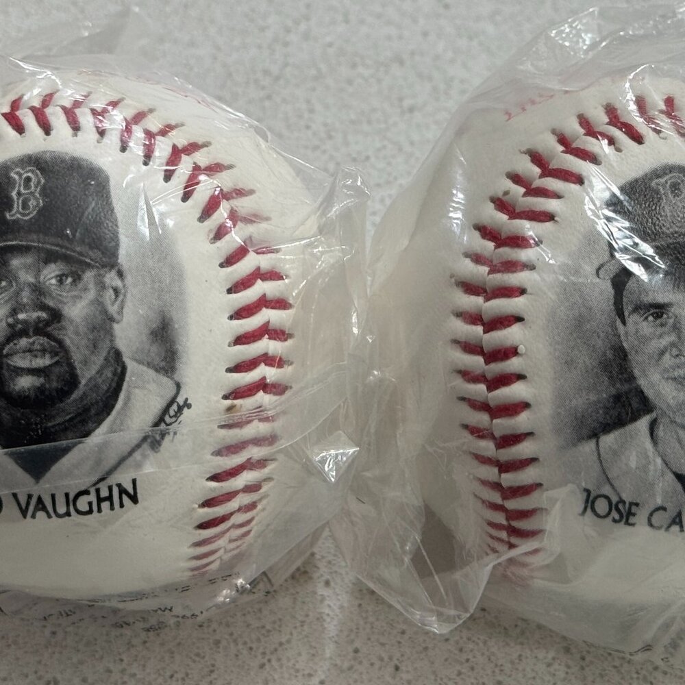 Boston Red Sox MLB Mo Vaughn & Jose Canseco '96 Burger King Commemorative Photo
